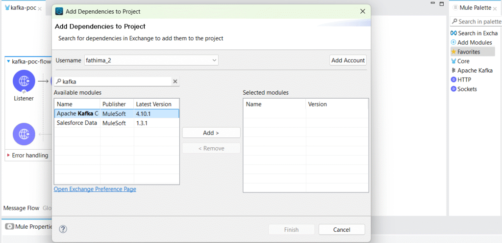 MuleSoft Anypoint Studio Apache Kafka