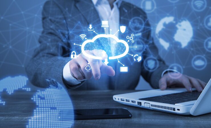 Salesforce Data Cloud Services dashboard illustration