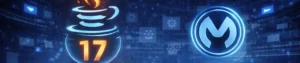Java 17 Upgrade Automation banner showing automated modernization of MuleSoft applications on a dark technology background